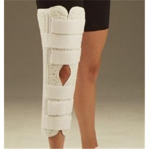 Superlite Sized Immobilizer Knee Adult Canvas/Foam 18-20" Size La...