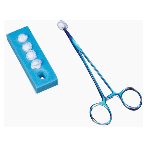 Cotton Peanut Sponge 3/8" Sterile Round #5 X-Ray Detectable LF