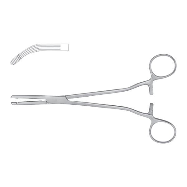 Meister-Hand Heaney Forcep Curved 8-1/2" Stainless Steel Each