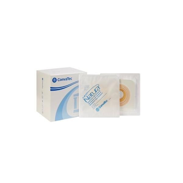 SUR-FIT Natura Durahesive 2-Piece 4-1/2x4-1/2" Skin Barrier White...