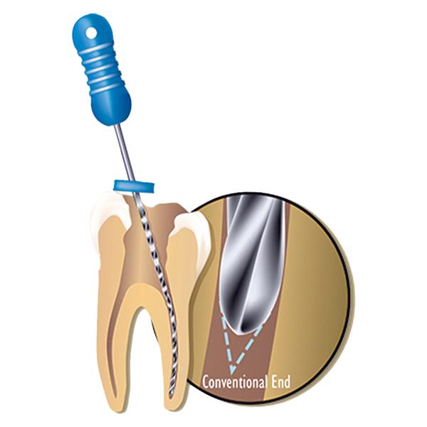 Hand Hedstrom File 25 mm Size 45-80 Stainless Steel Assorted 0.02 6/Pk