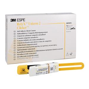 3M RelyX Unicem 2 Resin Clicker Dispenser Cement A2 Universal 11 Gm Refill Ea, 10 EA/CA
