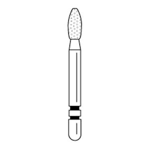 Two Striper Diamond Bur Friction Grip Very Fine 290.4VF 5/Pk