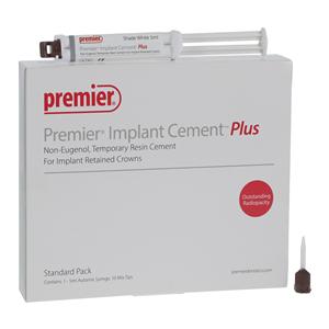 Premier Implant Cement Plus Elastomeric Cement White Standard Pack Ea
