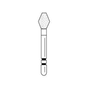 Two Striper Diamond Bur Super Coarse 230SC 5/Pk