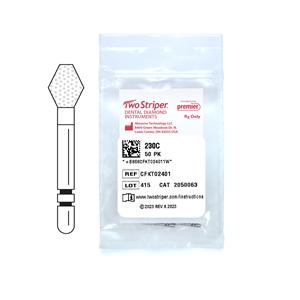 Two Striper 16A Diamond Bur Coarse 230C 50/Pk