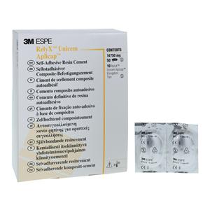 3M RelyX Unicem Resin Aplicap Capsule Cement A2 Universal 50/Bx, 10 BX/CA