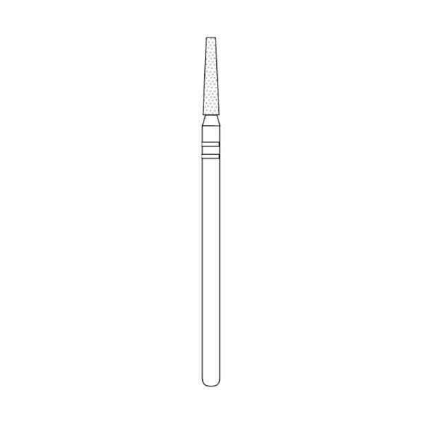 Two Striper Diamond Bur Laboratory Handpiece X702.10C Coarse Ea