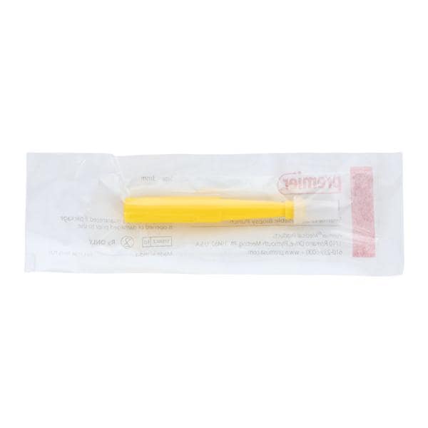 Uni-Punch Dermal Biopsy Punch 3mm Stainless Steel Blade Sterile Disposable 25/Bx