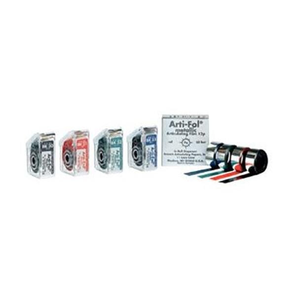 Arti-Fol Metallic Articulating Film Shmstk 22mm blck 12 µ 1 Sd Rl in Dspnsr Ea
