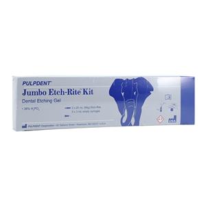 Etch-Rite 38% Phosphoric Acid Etching Gel 25 mL Jumbo Syringe Kit Ea
