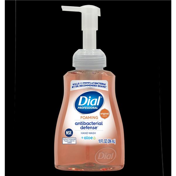 Dial Professional Foam Soap 10 oz Pump With Floral 8/Ca