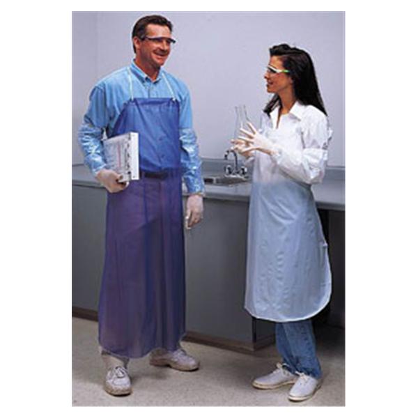 Utility Apron Adult Unisex Universal Blue Vinyl 54 in x 33 in Eac...