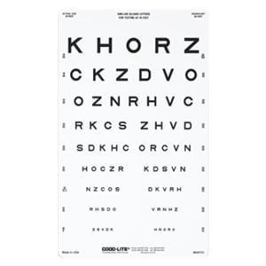 Chart Vision Testing 10' Testing Distance Each