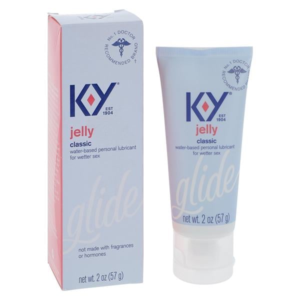 K-Y Personal Lubricant Jelly Flip Top 2oz/Tube, 72 TB/CA