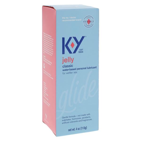 K-Y Personal Lubricant Jelly Flip Top Tube 4oz/Tube, 72 TB/CA