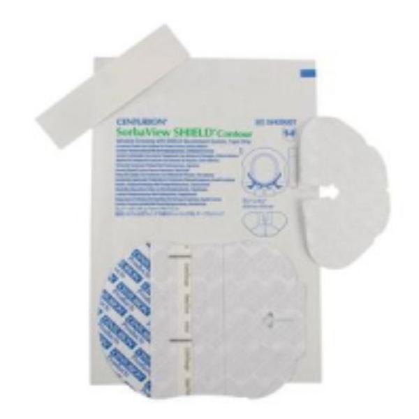SorbaView Shield Film Window Dressing 3-3/4x4-1/4" Adhesive Trans...