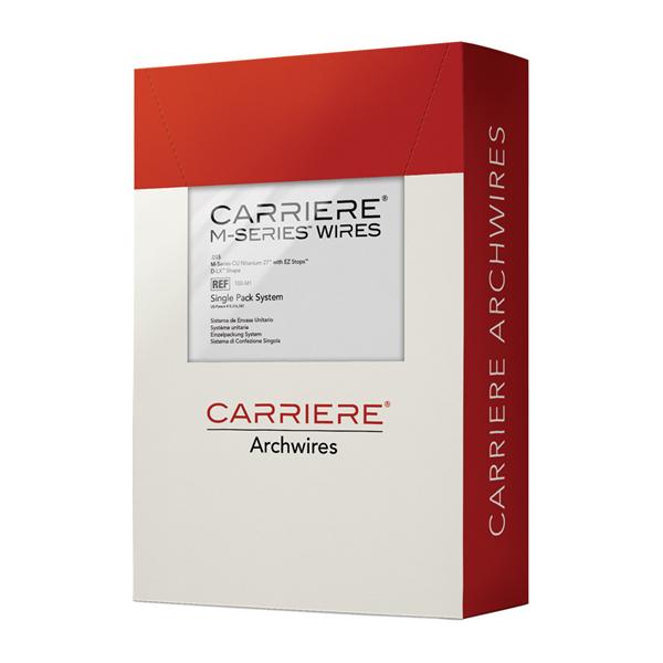Carriere M-Series Archwire 27° D-LX Copper Nitanium Universal .018 in 10/Pk