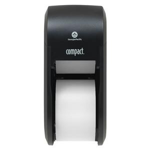 Compact Tissue Dispenser Translucent Smoke Grey Plastic For Georg...