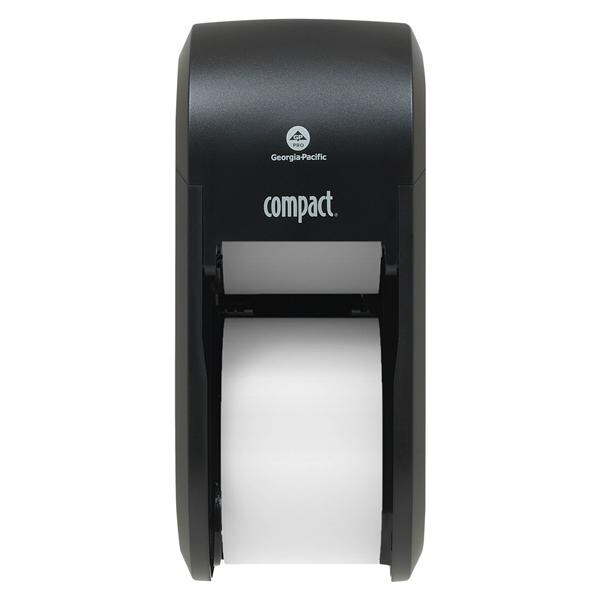Compact Tissue Dispenser Translucent Smoke Grey Plastic For Georg...