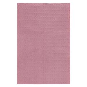 Plasbak Patient Towel 2 Ply Tissue / Poly 13.5 in x 18 in Mauv Disposable 500/Ca