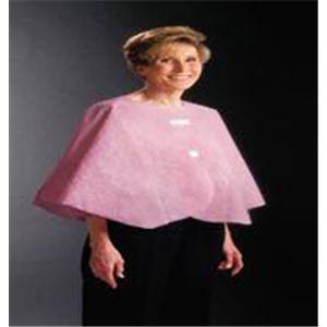 Exam Poncho 48 in x 23 in Mauve Disposable 25/Case