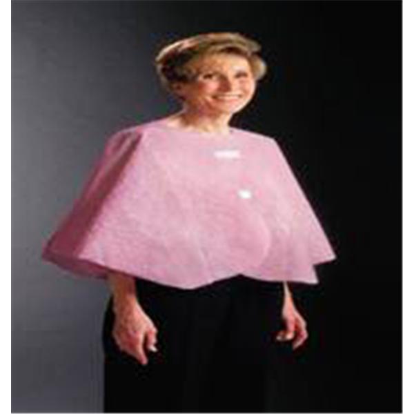 Exam Poncho 48 in x 23 in Mauve Disposable 25/Case