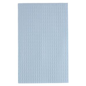Swab-ee Patient Towel 3 Ply Tissue 13.5 in x 18 in Blue Disposable 500/Ca