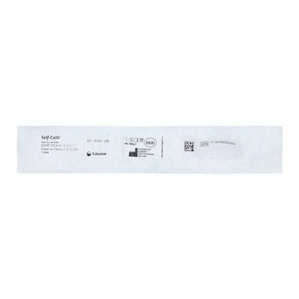 Self-Cath Intermittent Catheter Straight Tip Siliconized 10Fr
