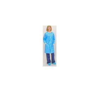 MedFlex Lab Coat Soft Material Light-Weight And Comfortable X-Large Teal 10/Pk