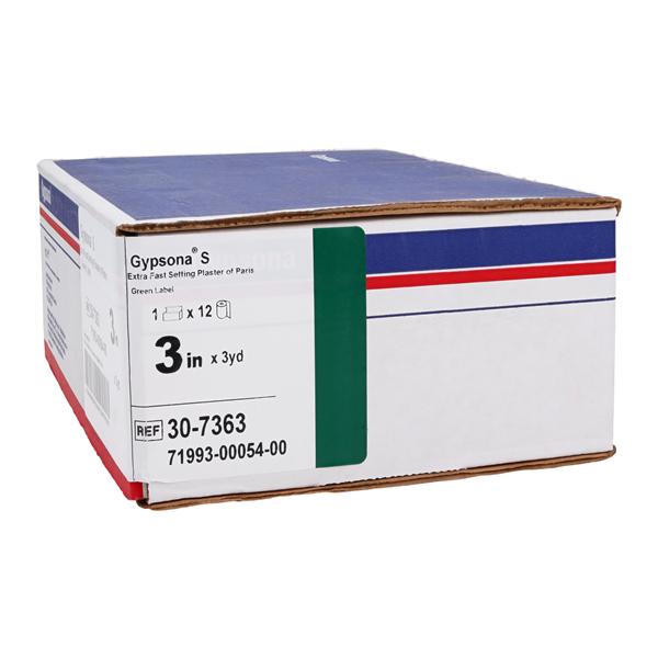 Gypsona S Casting Bandage White 3"x3yd