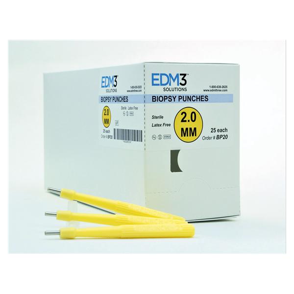 Biopunch Biopsy Punch 2mm Stainless Steel Blade Sterile Disposabl...