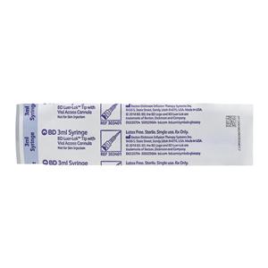 Interlink Hypodermic Syringe Blue 100/Bx