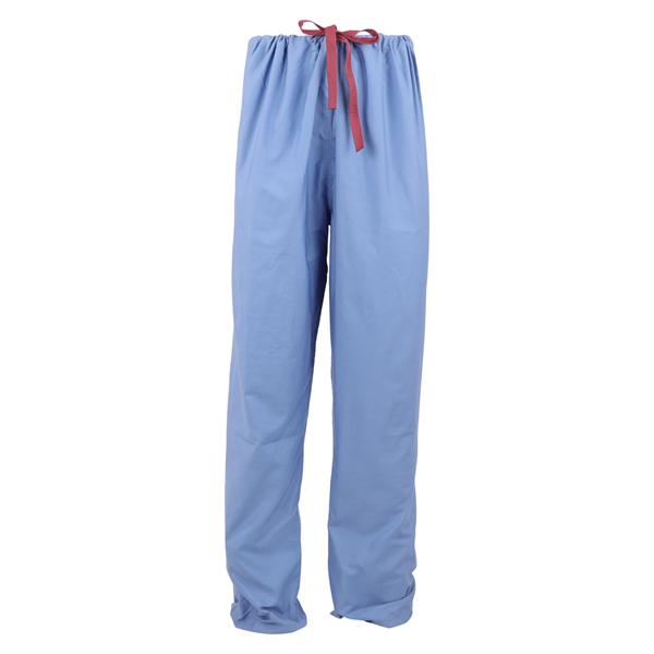 Scrub Pant Adult Unisex Ceil Blue Color Coded 60% Cotton / 40% Po...