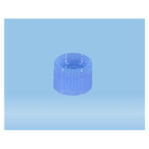 Screw Tube Cap HDPE Blue 15.3mm 100/Package, 10 PK/BX