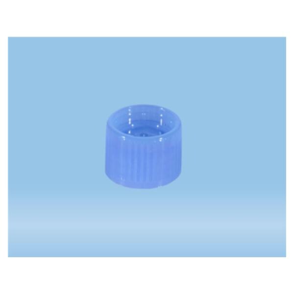 Screw Tube Cap HDPE Blue 15.3mm 100/Package, 10 PK/BX