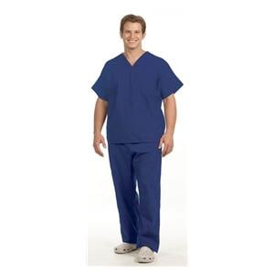 Fashion Seal Scrub Shirt Adult Unisex Cobalt Blue 65% Polyester /...