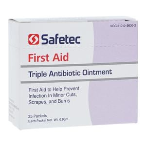 Triple Antibiotic Ointment 0.9gm 25/Box, 36 BX/CA