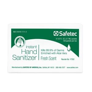ABHC Towelettes Sanitizer 1000 mL Individual Packaging 66.5% Ethy...