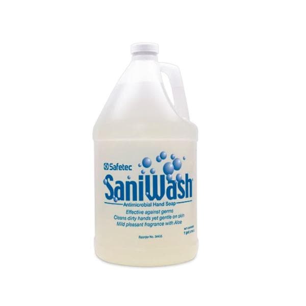 Saniwash Liquid Soap 1 Gallon 0.6% PCMX Fresh Scent Each