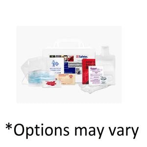 Biohazard Spill Kit 8-10gal White Bag Non-Sterile Plastic Each