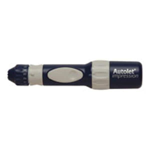 Autolet Lancing Device _ _ Conventional 7 Depth Settings Each