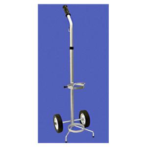 Cart Cylinder MRI Small Aluminum/SS For D/E Oxygen Tank Each