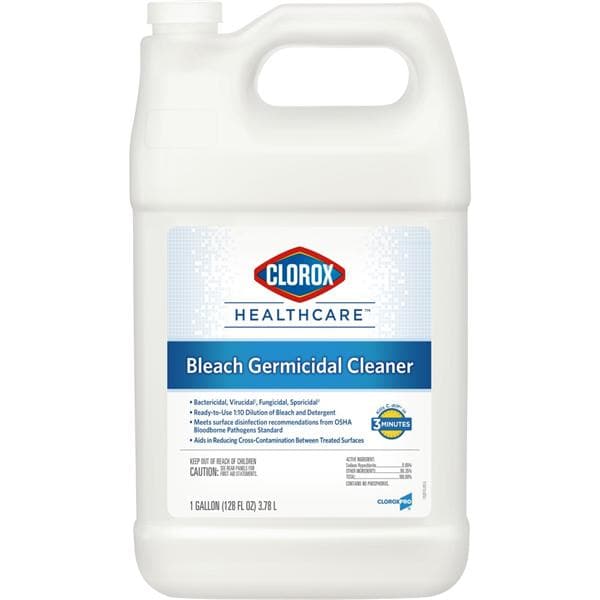 Solution Cleaner & Disinfectant Clorox Healthcare Refill 128 oz g...