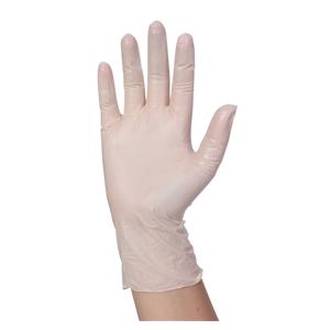 PremierPro Vinyl Exam Gloves Medium / Standard White Non-Sterile, 10 BX/CA