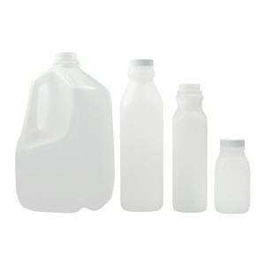 Qorpak Dairy Jug HDPE Natural 32oz 180/Ca