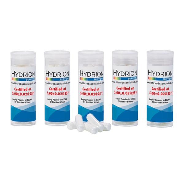 Hydrion Buffer Capsule pH 5.00 5/Ca