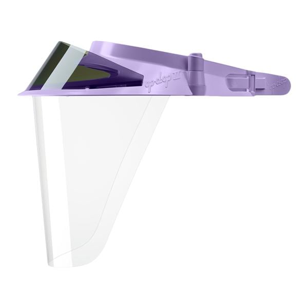 Visor Shield Full Face Op-D-Op II Violet Reusable Frame Ea