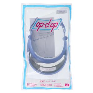 Op-D-Op II Full Face Visor Shield Periwinkle Reusable Frame Each