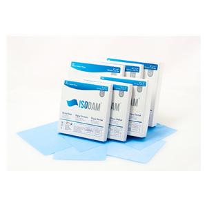 Isodam Latex-Free Rubber Dam 6 in x 6 in X Hvy Ga Bl Unflvrd Unscntd 75/Bx